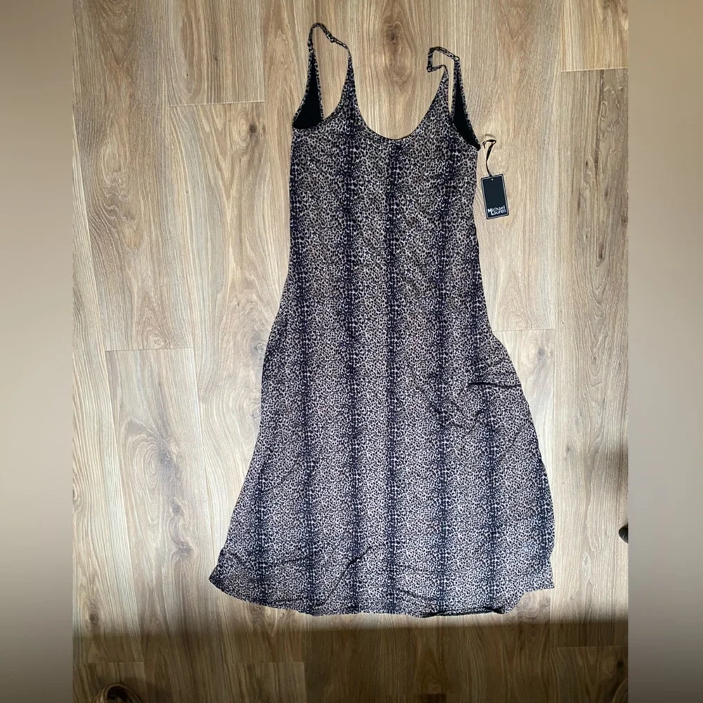 NEW MICHAEL LAUREN LEOPARD MAXI DRESS - Picture 2 of 5